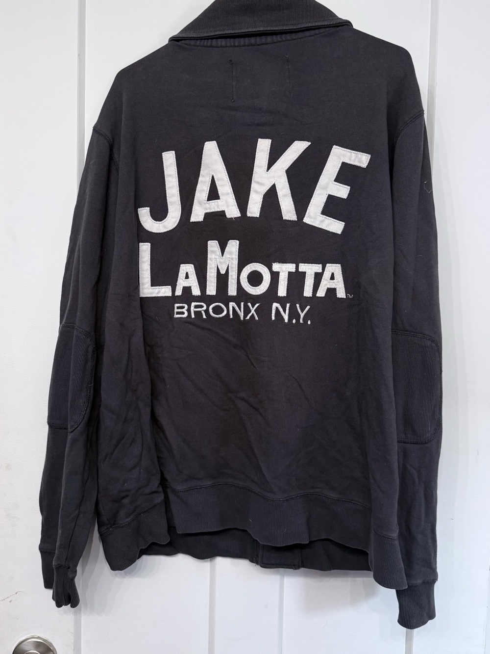 Roots of Fight Jake LaMotta "Raging Bull" cardigan jacket